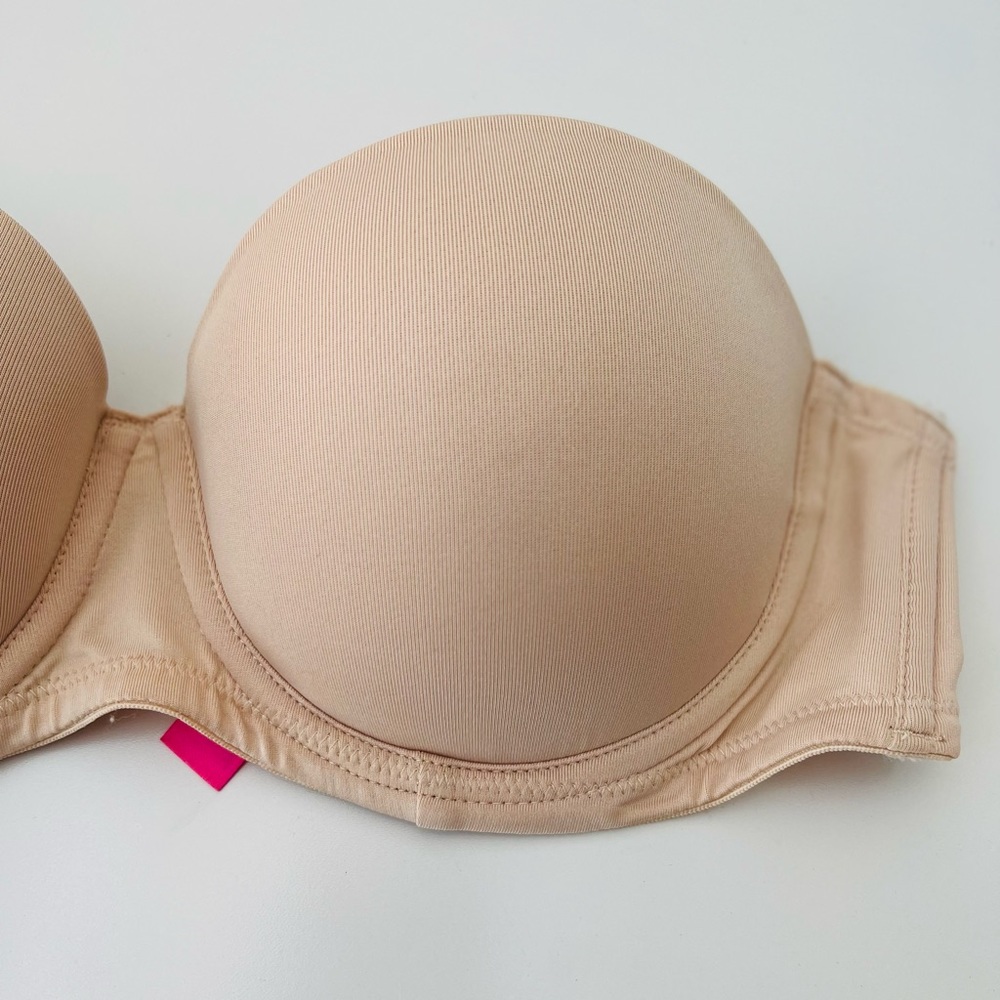 Fruit of the Loom 36B Strapless Bra Cream